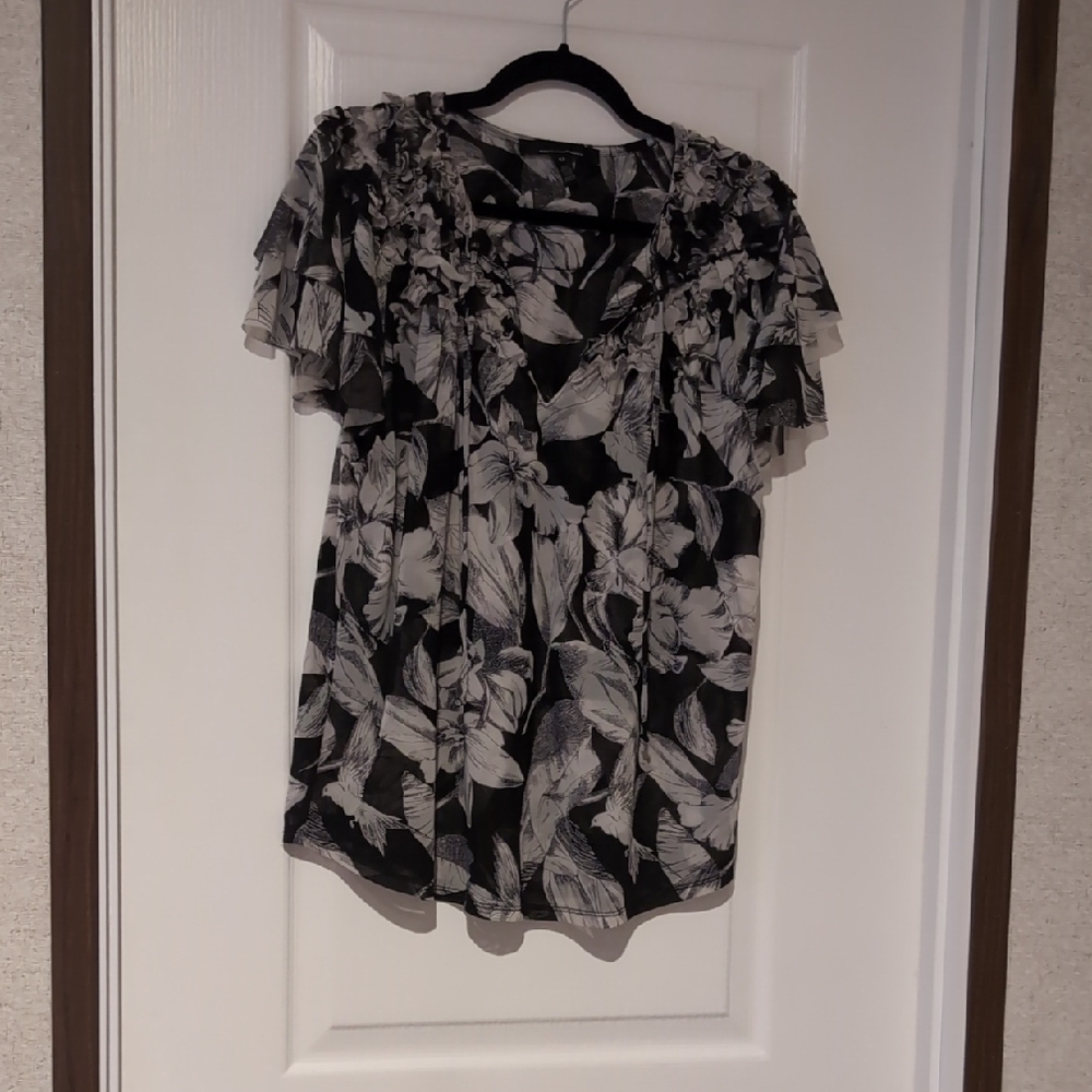 WHBM Mesh Blouse, XL
